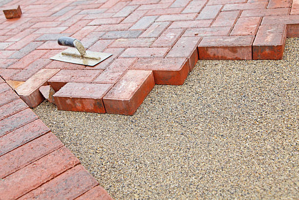 Permeable Paver Driveway in Riverside, MO